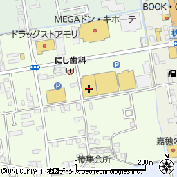 福岡県飯塚市椿87周辺の地図