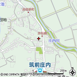 福岡県飯塚市赤坂681周辺の地図