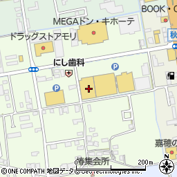 ナフコツーワンスタイル飯塚南店周辺の地図