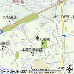 福岡県飯塚市椿363周辺の地図