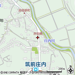 福岡県飯塚市赤坂678周辺の地図
