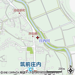 福岡県飯塚市赤坂706周辺の地図
