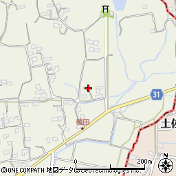 高知県南国市植田1255-3周辺の地図