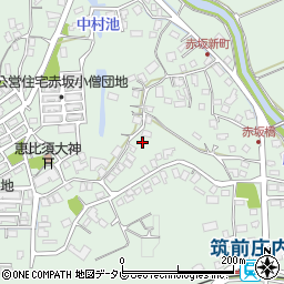 福岡県飯塚市赤坂644-3周辺の地図