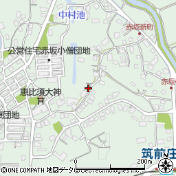 福岡県飯塚市赤坂578周辺の地図
