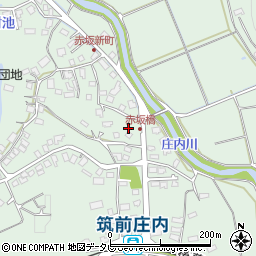 福岡県飯塚市赤坂683周辺の地図