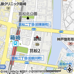 ＪＡ福岡市東部　総務部コンプライアンス課周辺の地図