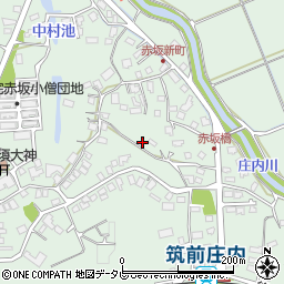 福岡県飯塚市赤坂518周辺の地図