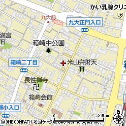 ダイアパレスボンヌ・シャンス箱崎宮前周辺の地図