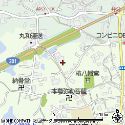 福岡県飯塚市椿399周辺の地図
