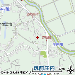福岡県飯塚市赤坂693周辺の地図