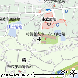 福岡県飯塚市椿623周辺の地図