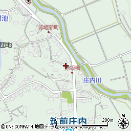 福岡県飯塚市赤坂703周辺の地図