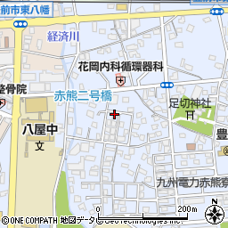 マユミ美容院周辺の地図