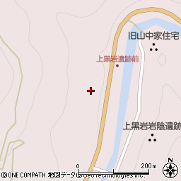 愛媛県上浮穴郡久万高原町上黒岩2301周辺の地図