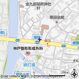 コスミオン箱崎周辺の地図