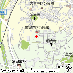 福岡県飯塚市南尾201周辺の地図