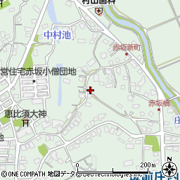 福岡県飯塚市赤坂529周辺の地図