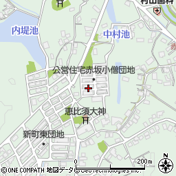 福岡県飯塚市赤坂593周辺の地図