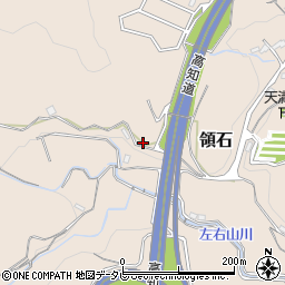 高知県南国市領石645周辺の地図