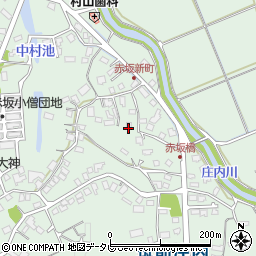 福岡県飯塚市赤坂516周辺の地図