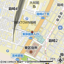 めんちゃんこ亭 箱崎店周辺の地図