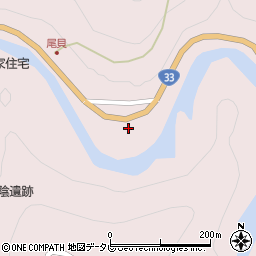 愛媛県上浮穴郡久万高原町上黒岩2589周辺の地図