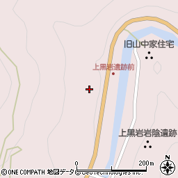 愛媛県上浮穴郡久万高原町上黒岩2456周辺の地図