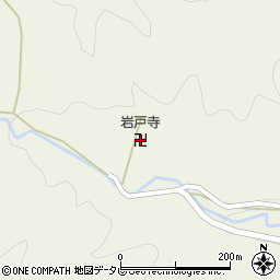 岩戸寺周辺の地図