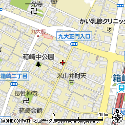 箱崎コーポ周辺の地図