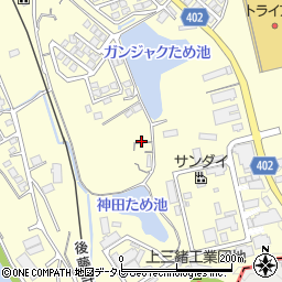 福岡県飯塚市上三緒125周辺の地図