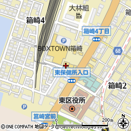 ドコモショップ　ＢＯＸタウン箱崎店周辺の地図