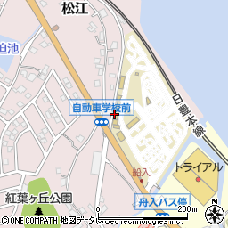 豊前自動車学校周辺の地図