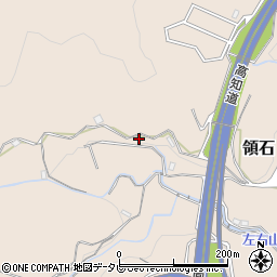 高知県南国市領石565周辺の地図