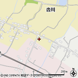 福岡県豊前市沓川72周辺の地図