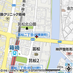 眼鏡市場福岡筥松店周辺の地図