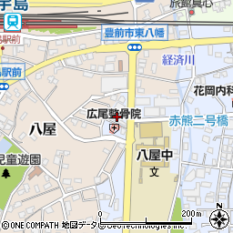 西日本シティ銀行豊前支店 ＡＴＭ周辺の地図