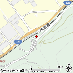 愛媛県大洲市長浜町黒田379周辺の地図
