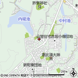 福岡県飯塚市赤坂448周辺の地図