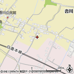 福岡県豊前市沓川81周辺の地図