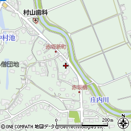 福岡県飯塚市赤坂696周辺の地図