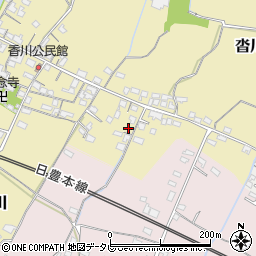 福岡県豊前市沓川507周辺の地図