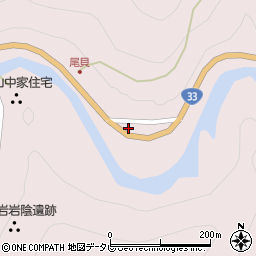 愛媛県上浮穴郡久万高原町上黒岩2577周辺の地図