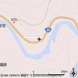 愛媛県上浮穴郡久万高原町上黒岩2610周辺の地図