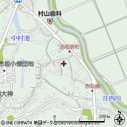福岡県飯塚市赤坂513周辺の地図