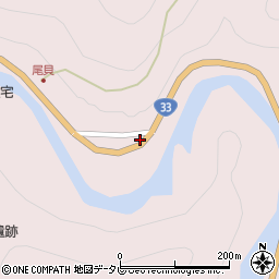 愛媛県上浮穴郡久万高原町上黒岩2611周辺の地図