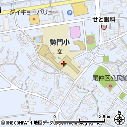 篠栗町立勢門小学校周辺の地図