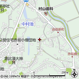 福岡県飯塚市赤坂541周辺の地図
