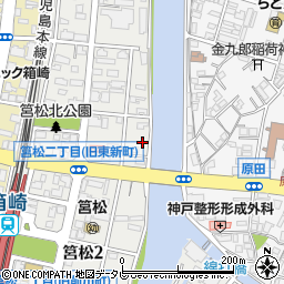ピュア箱崎東八番館周辺の地図