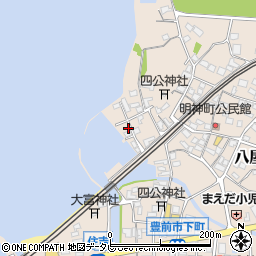 福岡県豊前市八屋2355周辺の地図